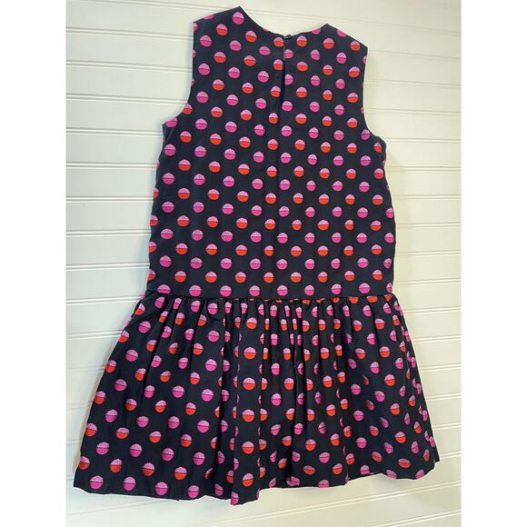 NWOT Gymboree Girls Metallic Dot Dress Flutter Waist Sleeveless - Size Girl's 12 - Picture 5 of 6
